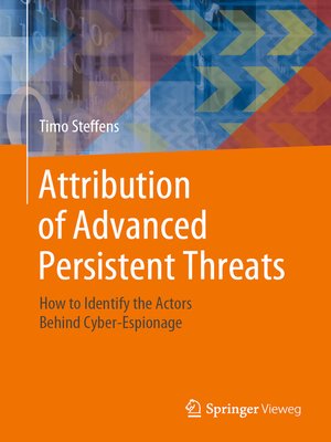 cover image of Attribution of Advanced Persistent Threats